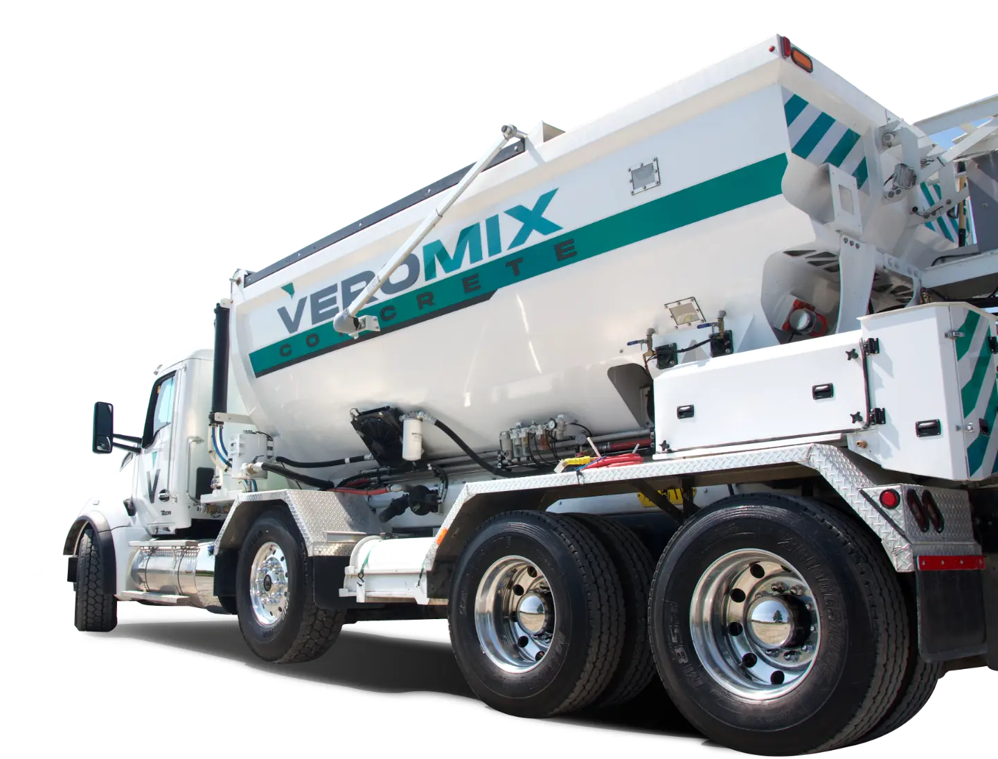 Veromix Concrete aggregate truck in Hamilton Ontario