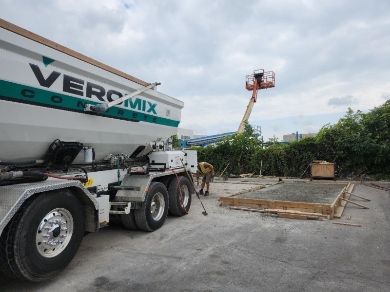 volumetric concrete truck veromix burlington ontario